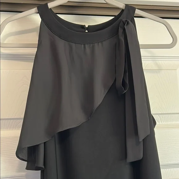 Elegant Nine West Large Black Sleeveless Top - Picture 3 of 6